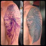 Indian chief coverup